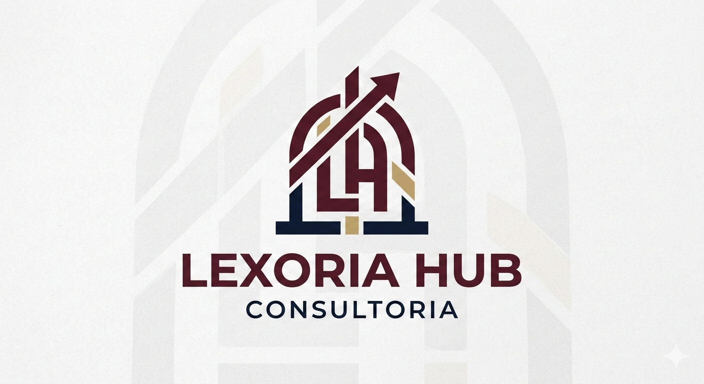 Logomarca Lexoria Hub Consultoria
